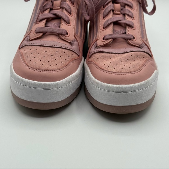 Adidas Pink Forum Sneakers with Suede Upper Size 10 - Picture 17 of 17
